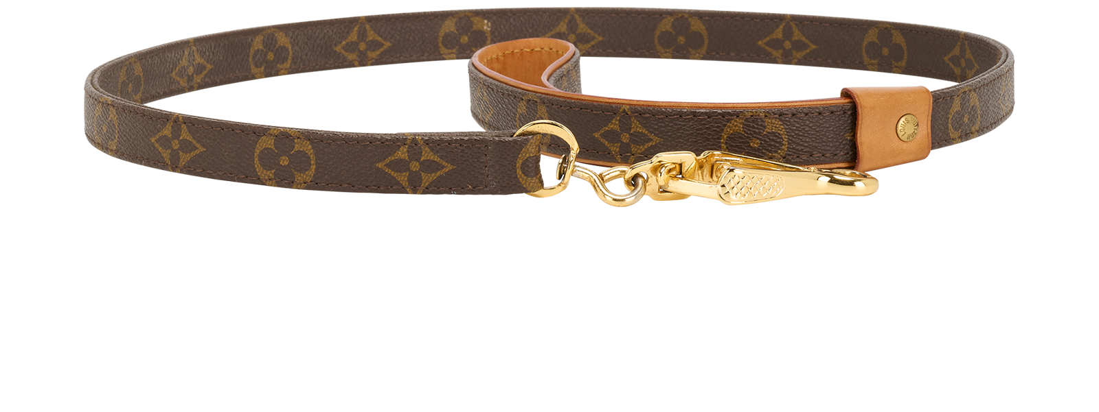 Louis Vuitton Dog Collar And Lead, &pound;450, Accessories, Brown, Canvas, Other view